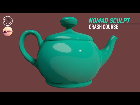 Nomad Sculpt Crash Course for Beginners: Teapot