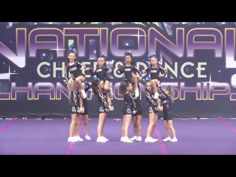 Oxygen Allstars Bubbles- AASCF National Champions 2016 - Mini L1