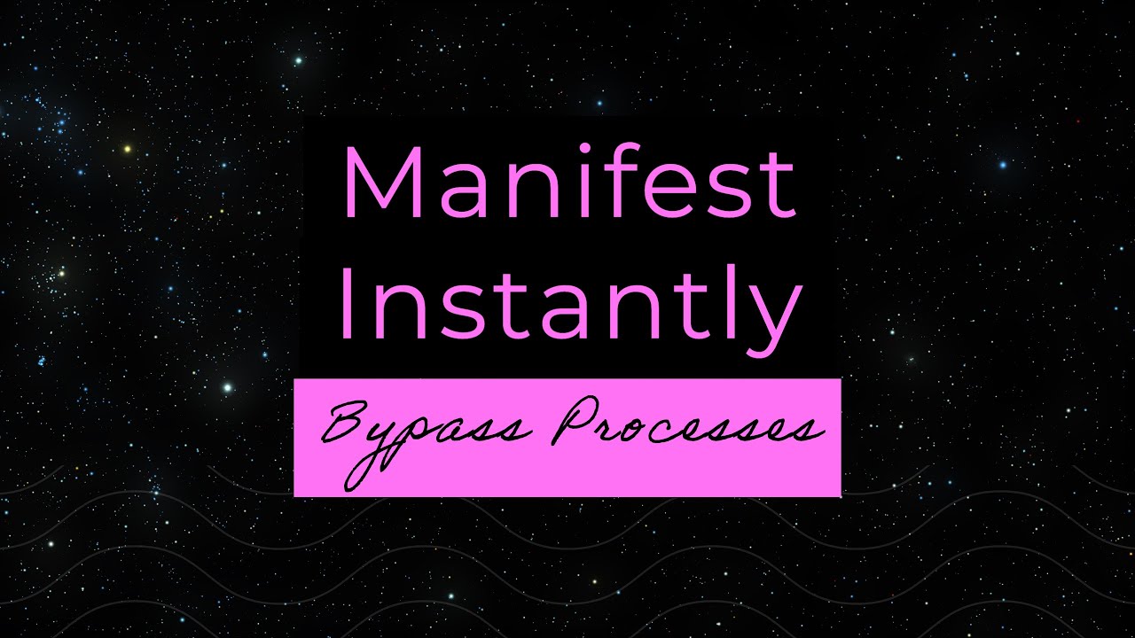 Program Your Mind To Bypass Processes And Manifest Instantly  (RAMPAGE)  | 10k Affirmation Challenge