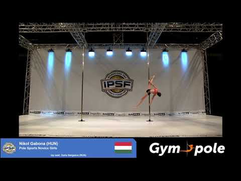 WPSC19 - Pole Sports - Novice Girls-  Nikol Gabona - Hungary