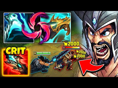 THE ONLY BUILD YOU NEED TO DOMINATE WITH TRYNDAMERE IN SEASON 16!