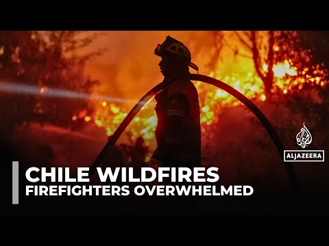 Relentless wildfires devastate Chile as extreme heat, strong winds fuel destruction
