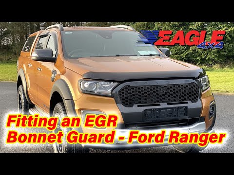 EGR Bonnet Guard Installation Video   Ranger T7 and T8