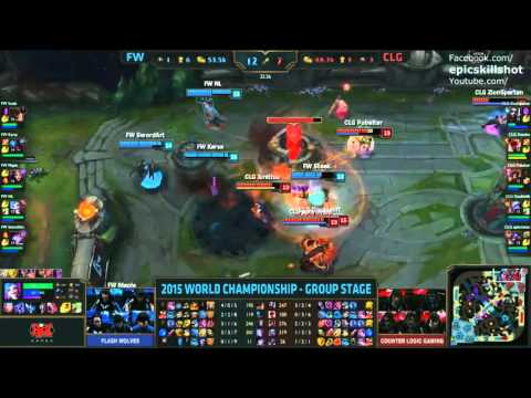 Highlight CLG vs FW World Championship 2015 ROUND 2