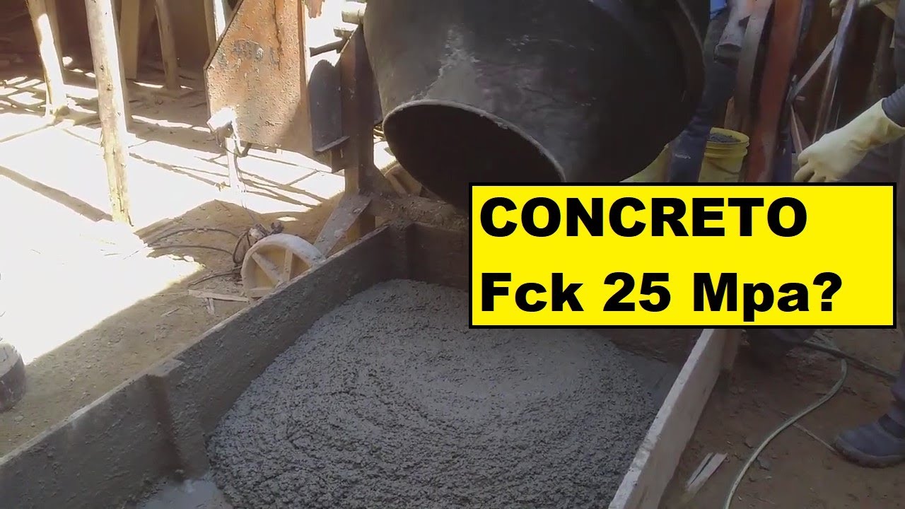 NÃO PRECISA SER CONCRETO USINADO! 😱FAÇA VOCÊ MESMO NA OBRA!