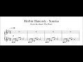 Herbie Hancock - Sonrisa - Piano Transcription (Sheet Music in Description)