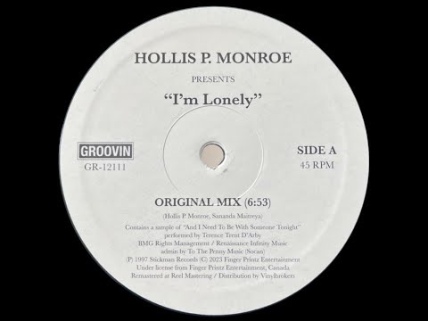 HOLLIS P MONROE - I'M LONELY [GROOVIN]