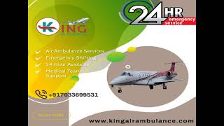 King Air Ambulance Service in Bhopal-24/7 Emergency Service Provider