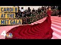 Met Gala 2019: Cardi B Stuns in a Gigantic Red Dress | NBC New York