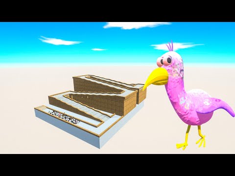 Escape From Opila Bird - Last Survivor - Animal Revolt Battle Simulator