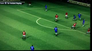 preview picture of video 'Fifa 10 Gameplay World class MU vs Chelsea'