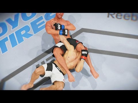 EA Sports UFC 2 Career Mode - Red Hair Man! Gameplay