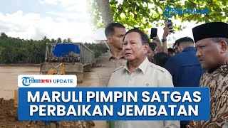 Presiden Prabowo Tunjuk KSAD Maruli Pimpin Satgas Percepatan Perbaikan Jembatan Rusak di Aceh