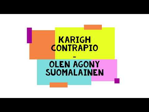 Kari Tapio x High Contrast - Olen suomalainen / The Agony & The Ecstasy MASHUP