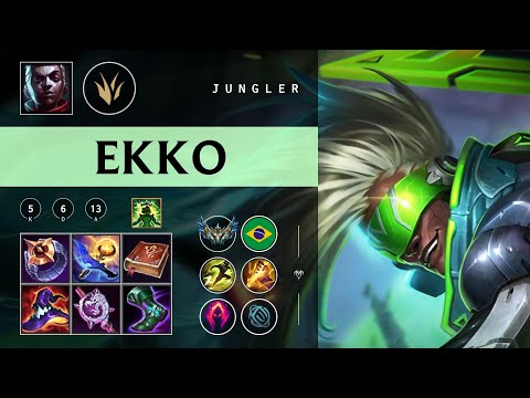 Ekko Jungle vs Evelynn - BR Challenger Patch 26.01
