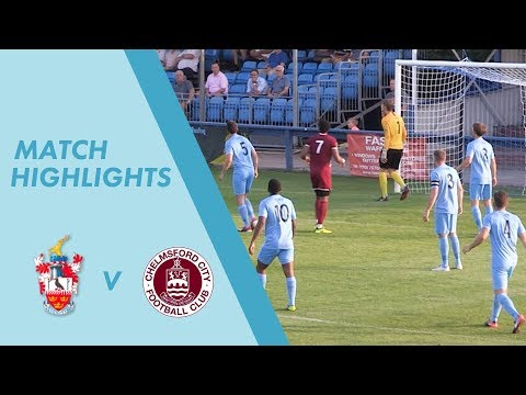 Match Highlights - Brentwood Town FC vs Chelmsford City FC