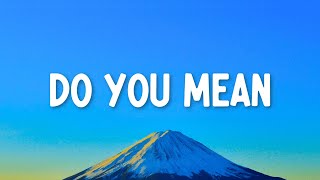 The Chainsmokers, Ty Dolla $ign - Do You Mean (Lyrics) ft. bülow