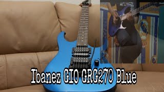 Video thumbnail for Ibanez GIO GRG270 Blue ( Sound Sample ) by irsan nursany