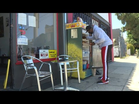 In LA, community fridges feed people hit by pandemic | AFP
