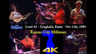 Level 42 - Kansas City Milkman (live) 4K - Rockpalast 1984