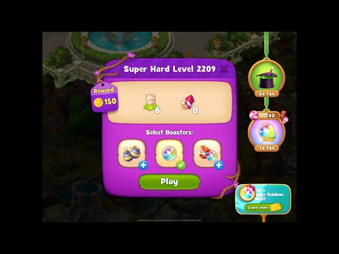 Gardenscapes Level 2209