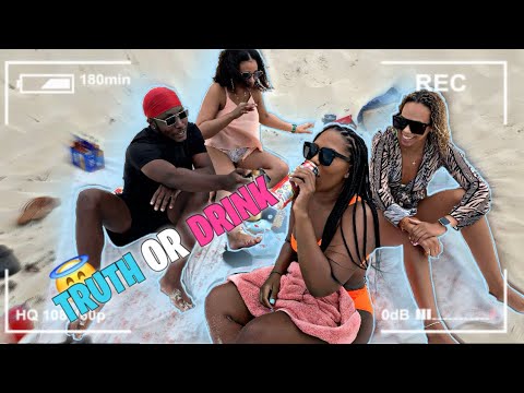 TRUTH OR DRINK ON THE BEACH IN THE BAHAMAS!