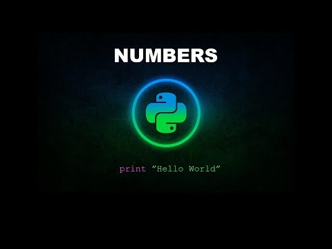 Numbers Python Programming