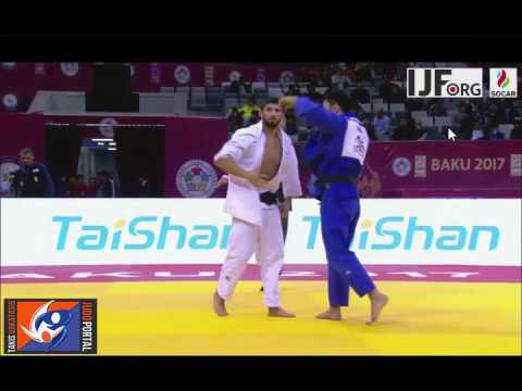 Judo Grand Slam Baku 2017 Semifinal -73kg SHAVDATUASHVILI Lasha (GEO) vs. GANBAATAR Odbayar (MGL)