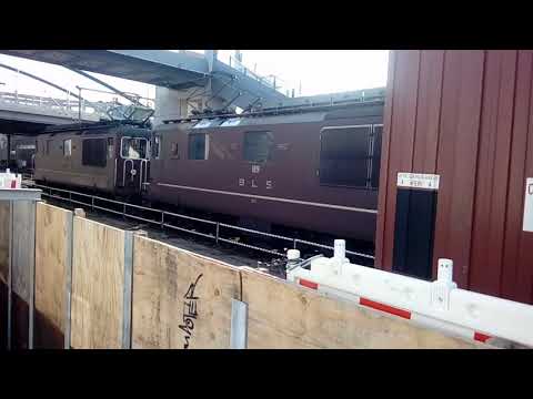 Die Alten Elektroloks der Bern -Lötschberg Simplonbahn