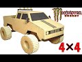 How To Make Amezing Monster Truck At Home Cardboard Truck DIY