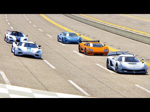 Koenigsegg Jesko vs Koenigsegg Supercars - Nardo Speed Ring