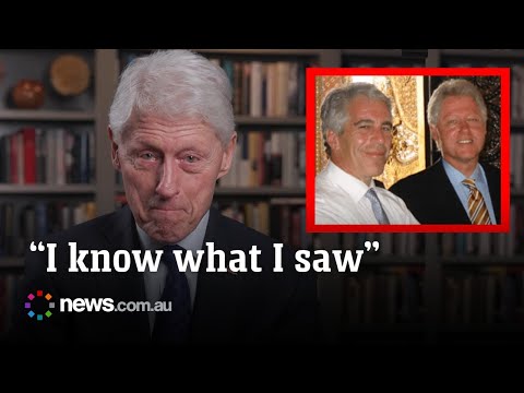 Bill Clinton releases video statement after Epstein testimony
