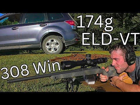 NEW Hornady 174g ELD-VT Bullet Tested: Accuracy Testing w/ Multiple Powders in Bergara B-14 HMR 308w