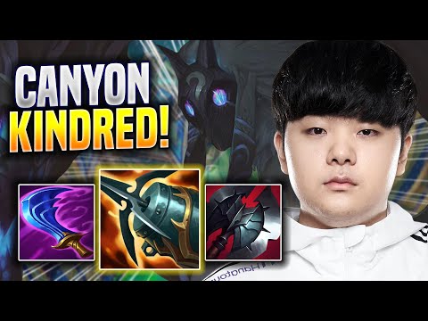 CANYON TESTING KINDRED JUNGLE IN KR SOLOQ! - DK Canyon Plays Kindred JUNGLE vs Sylas!