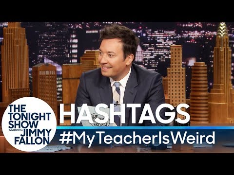 【今夜秀】#我的老師好奇怪！ (Hashtags: #MyTeacherIsWeird)