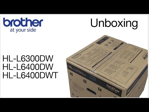 Hướng dẫn cài đặt máy in Brother HL-L6400DW