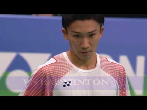 Yonex Dutch open 2017 - SF - MS - Kento Momota vs Mark Caljouw - VN BADMINTON