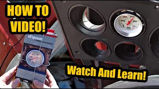 How To Install A Mechanical Oil Pressure Gauge