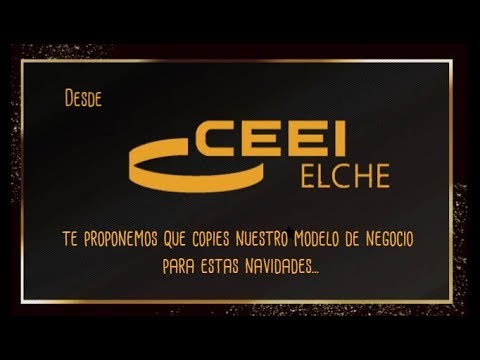 El equipo del CEEI Elche os desea felices fiestas!