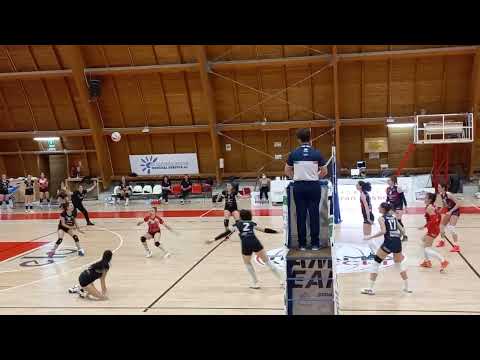 finale play off serie B    Teramo-Como Cabiate .  Celeste Di Diego grandissima difesa