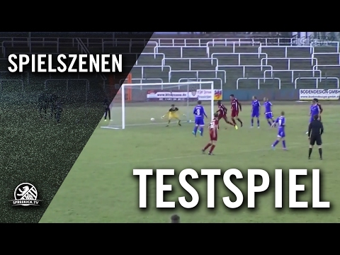 BFC Dynamo - TSG Neustrelitz (Testspiel) - Spielszenen | SPREEKICK.TV