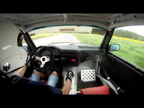 BMW Challenge, RallyLand, II runda, 20170520, BMW E30 318is, trasa 2 przejazd 2, czas 5m01s