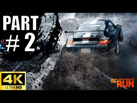 NEED FOR SPEED THE RUN Walkthrough (4K 60FPS) Gameplay  Part 2