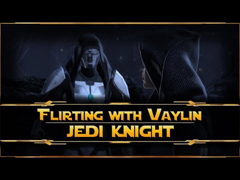 SWTOR - Echoes of Oblivion - Flirting with Vaylin [Jedi Knight]