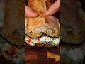 Burrata Olive Pesto Sandwich With Zucchini Confit