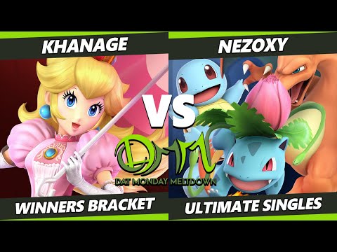 DAT Monday Meltdown 232 Winners Quarters - Khanage (Peach) Vs Nezoxy (Pokemon Trainer) SSBU Ultimate
