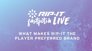 Fastpitch LIVE | What Makes RIP-IT The Player Preferred Brand for Softball
