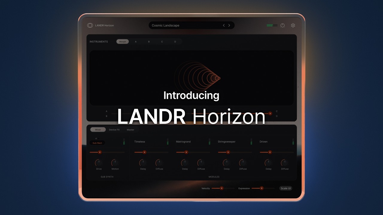 Check what LANDR Horizon can do in this video.