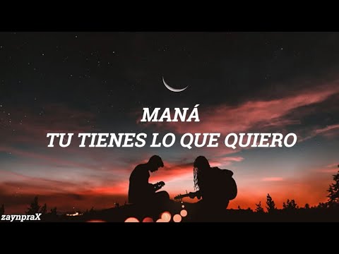 Maná - Tú Tienes Lo Que Quiero (Letra)
