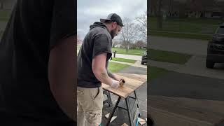 Day 2 - Part 2 "The Back Drop" #pokemon #diy #streaming #pokemontcg #woodworking  #pokemoncards